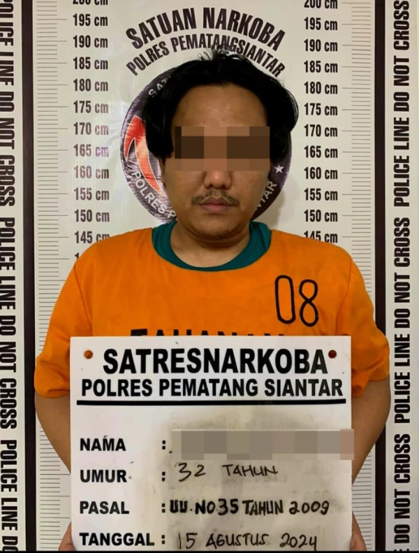 Polres Pematangsiantar Gerebek Kos-kosan Fren, Tangkap Pria Diduga Pengedar Sabu - DigitalMediaPublic